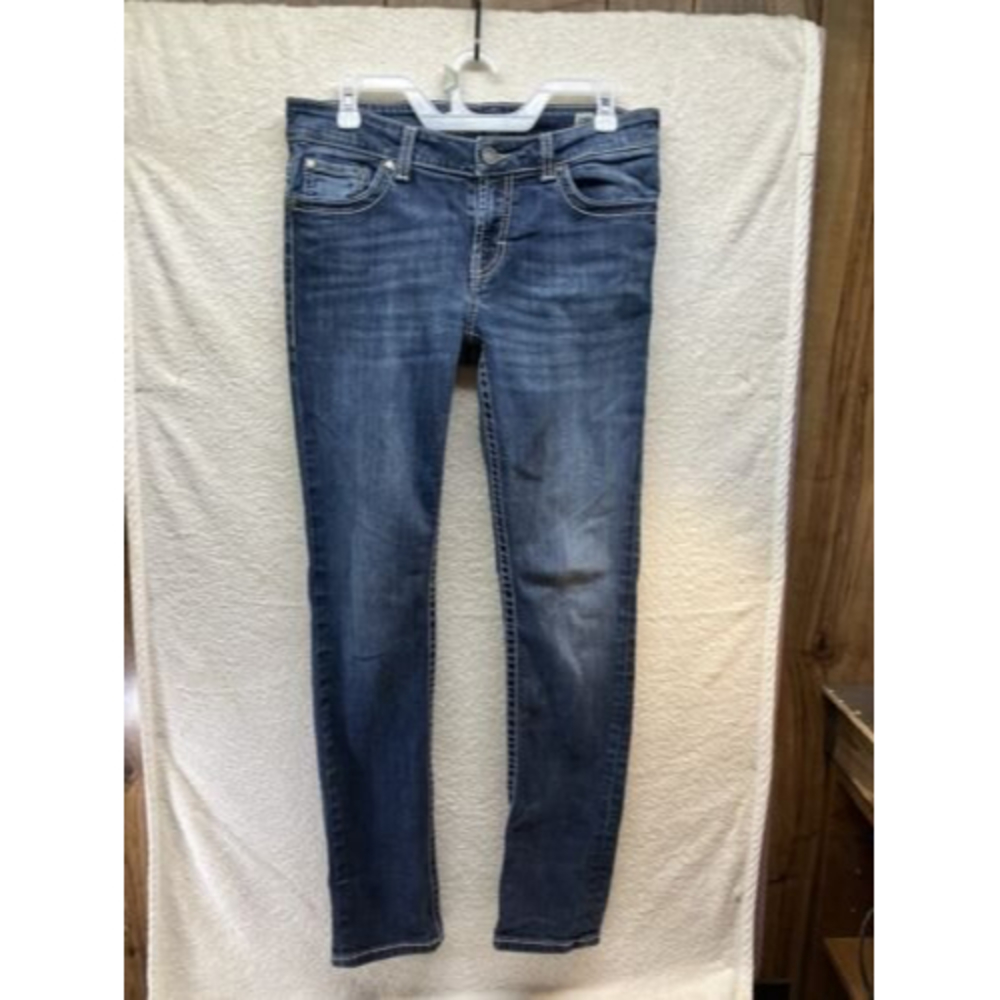 BKE Jeans Womens Size 28R Dakota Stretch Skinny Blue Denim  28X31 1/2